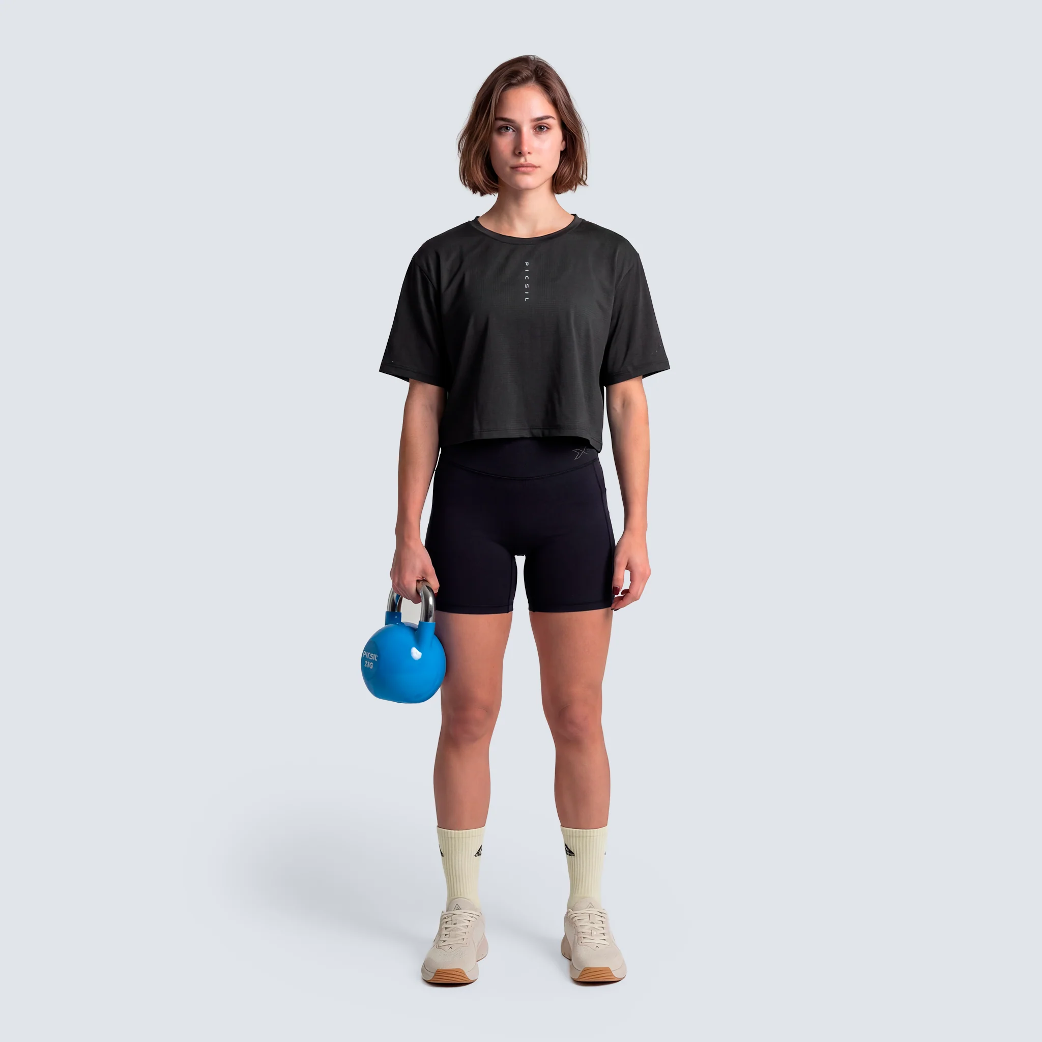 Camiseta Crop Performance Mujer SS26 - Image 2
