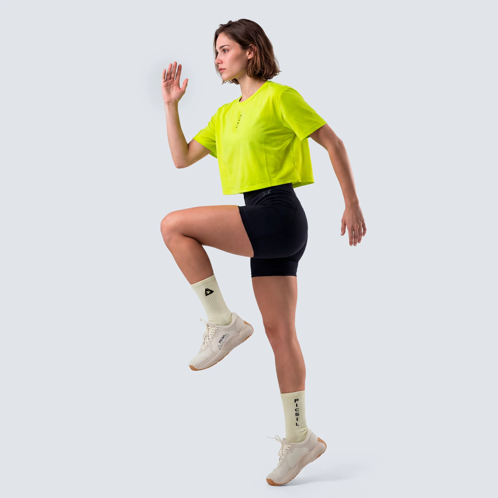 Camiseta Crop Performance Mujer SS26 - Image 8