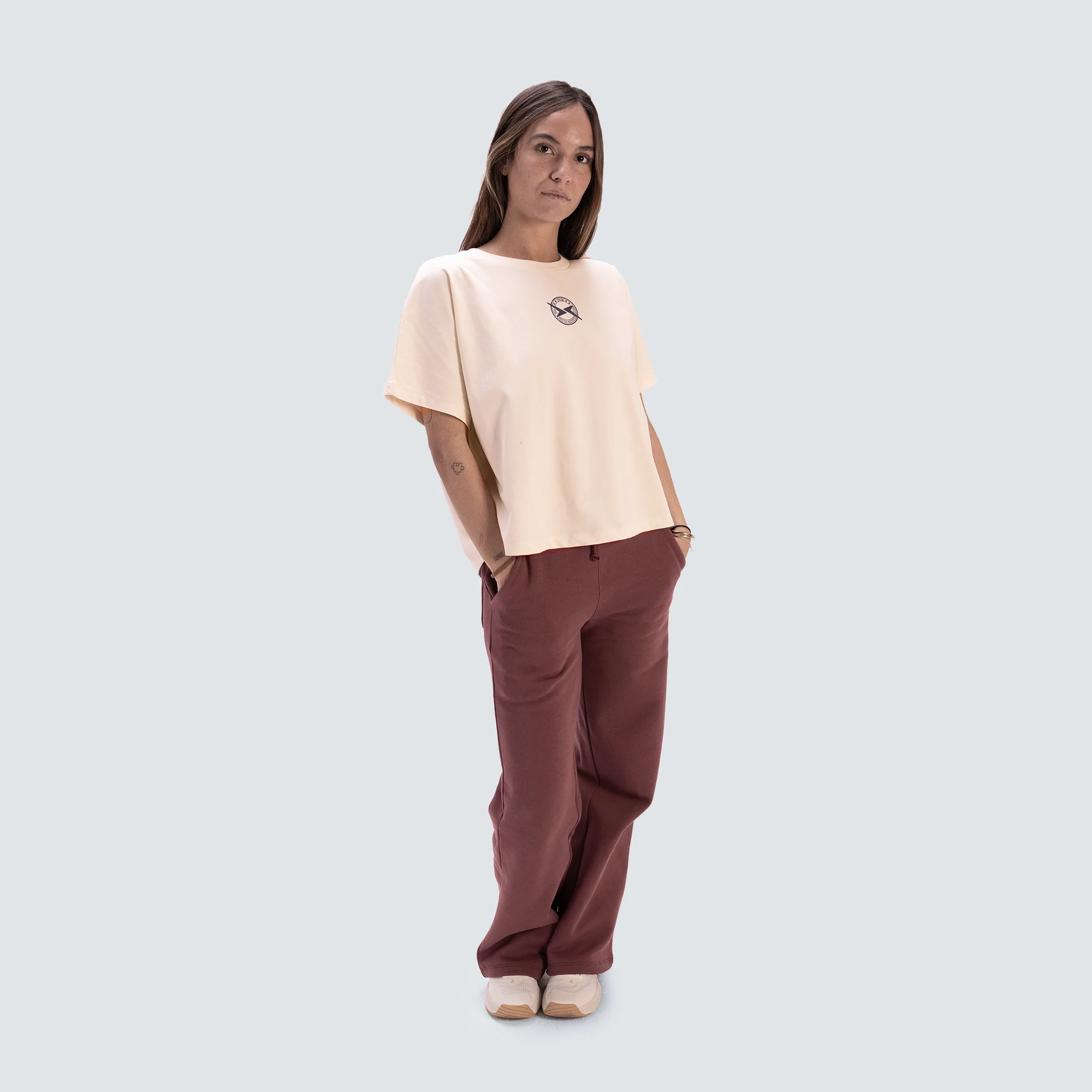 Camiseta Cropped Oversize Mujer Lifestyle AW25 - Image 19