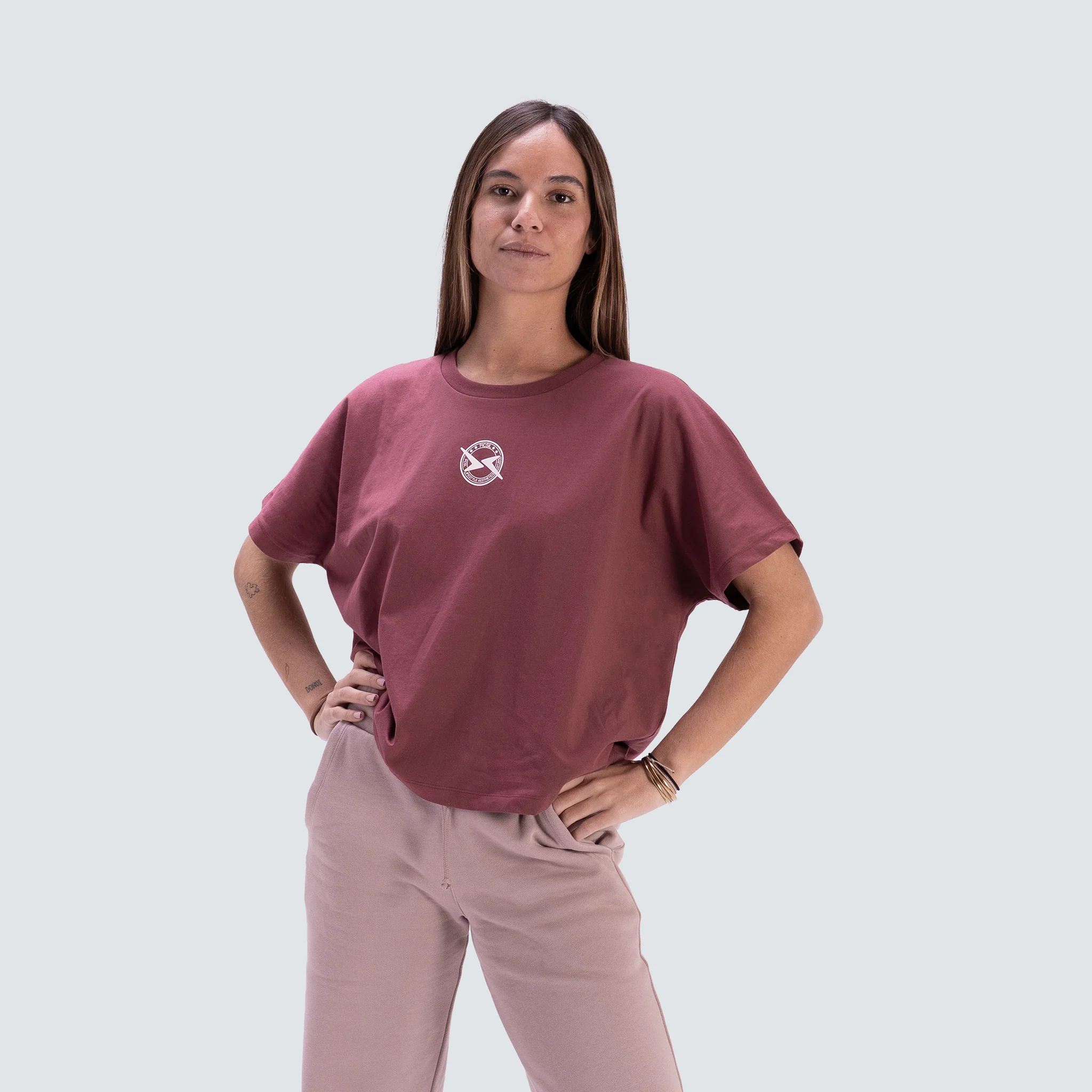 Camiseta Cropped Oversize Mujer Lifestyle AW25 - Image 6