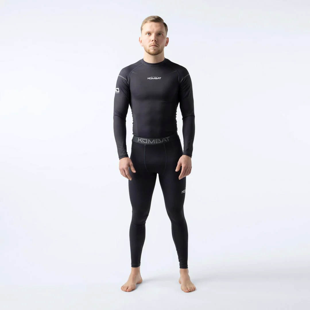 Camiseta rashguard manga larga KOMBAT para hombre - Image 9