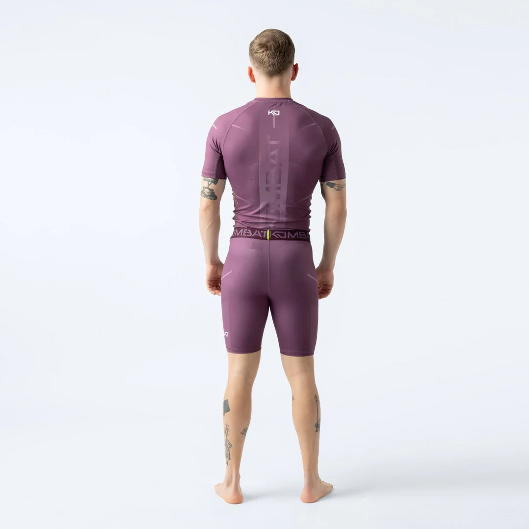 Camiseta rashguard manga corta KOMBAT Kobalt para hombre - Image 5
