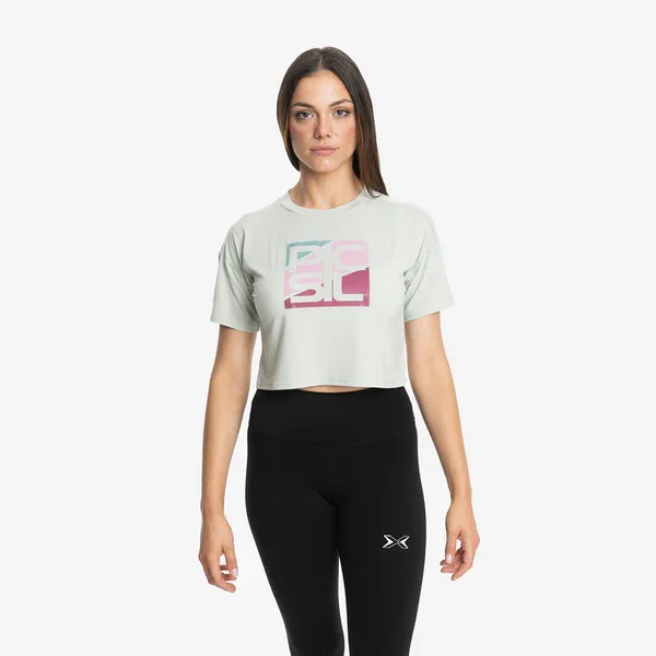 Pack 3 Camisetas Premium Crop Manga Corta Mujer - Image 2