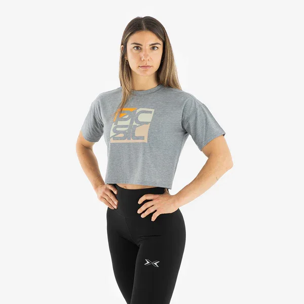 Pack 3 Camisetas Premium Crop Manga Corta Mujer - Image 4