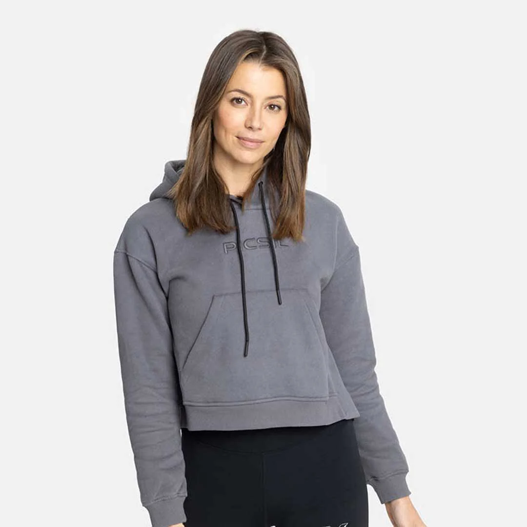Sudadera Corta con Capucha Mujer Core - Image 4