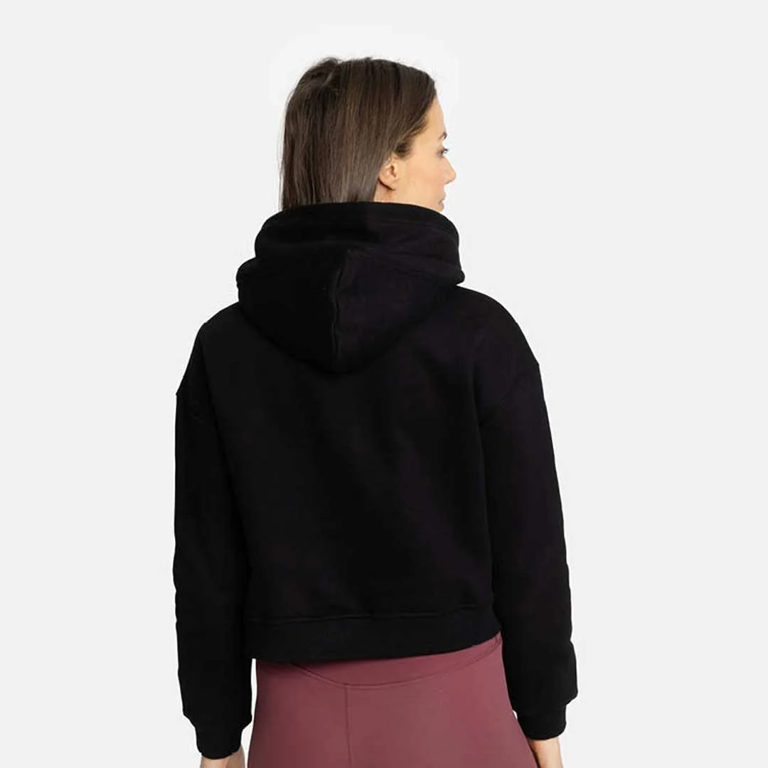 Sudadera Corta con Capucha Mujer Core - Image 9