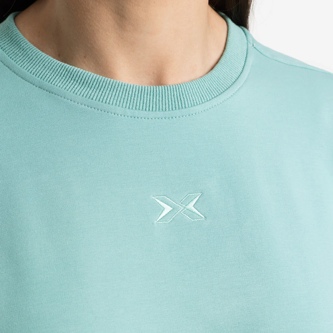 Sudadera Mujer Crop Jersey Stretch - Image 10
