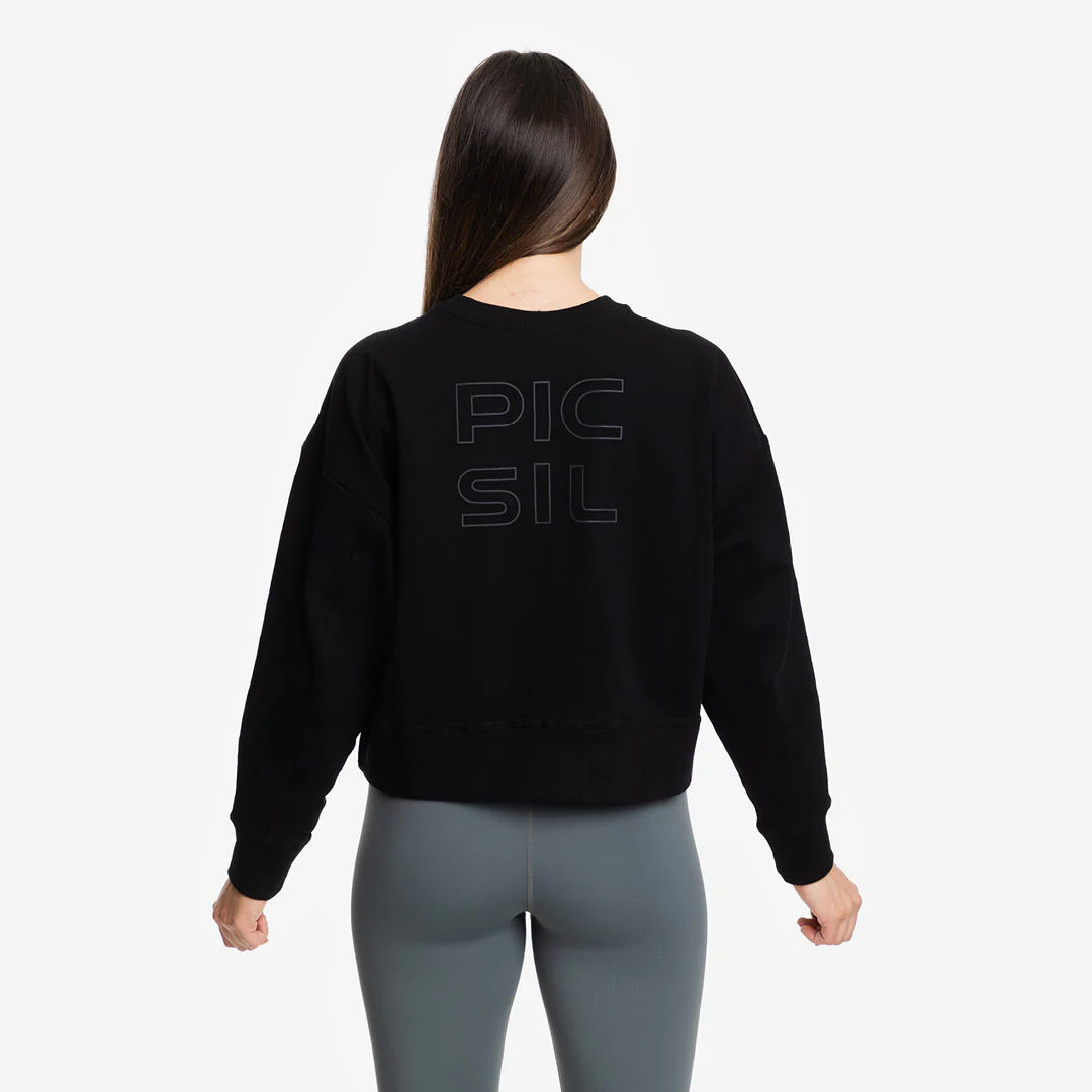 Sudadera Mujer Crop Jersey Stretch - Image 14