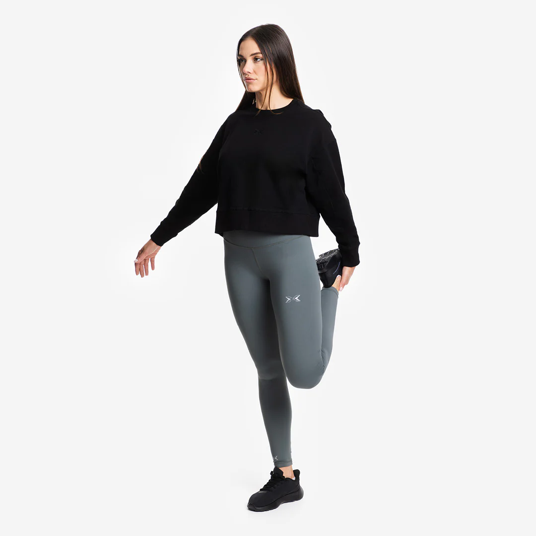 Sudadera Mujer Crop Jersey Stretch - Image 18