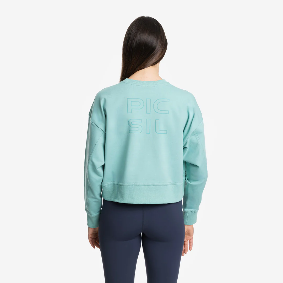 Sudadera Mujer Crop Jersey Stretch - Image 8