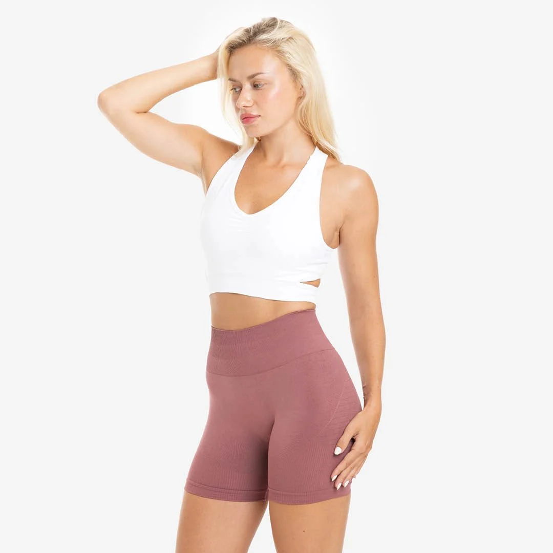 Sujetador Deportivo Tank con Cuello en V Seamless - Image 10