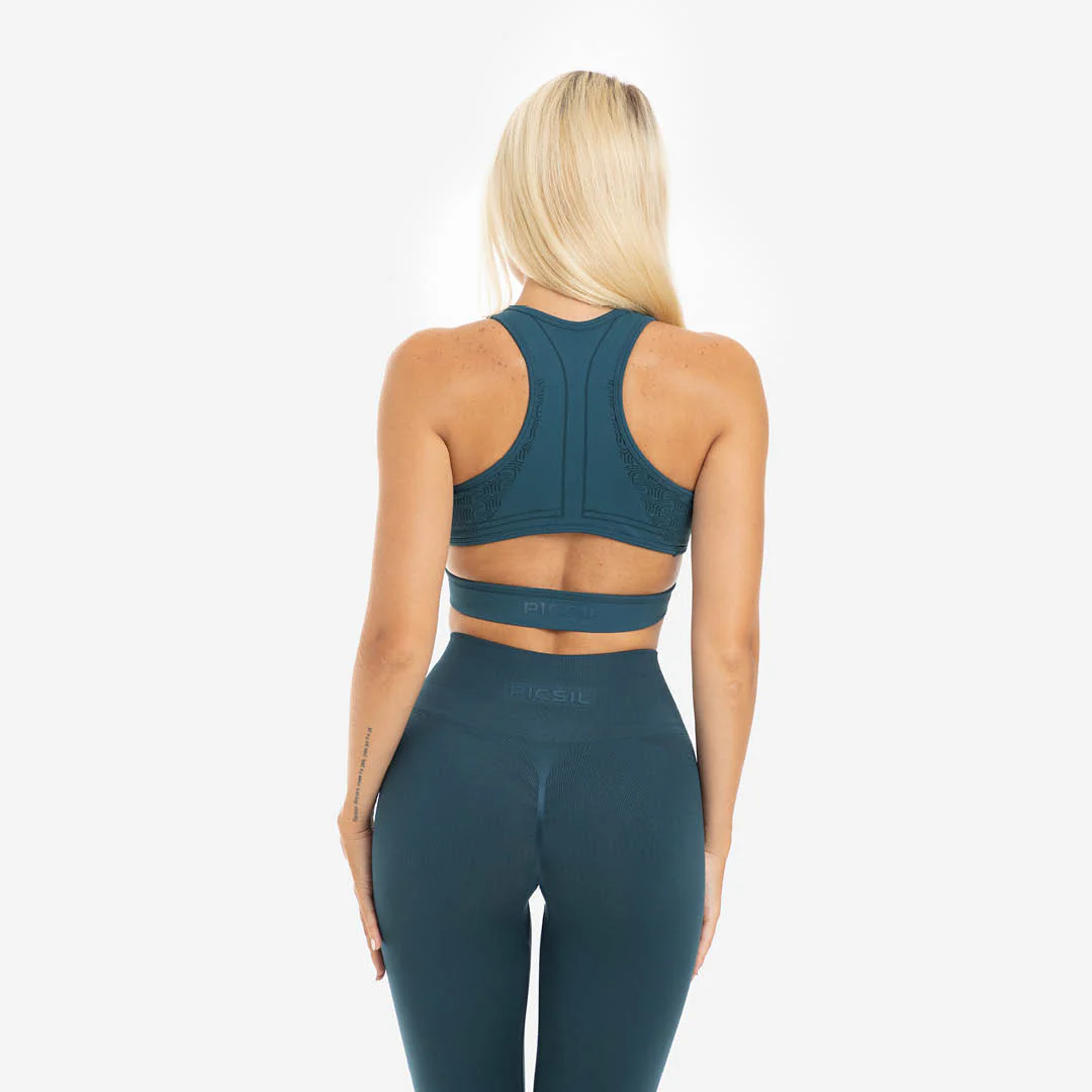 Sujetador Deportivo Tank con Cuello en V Seamless - Image 2