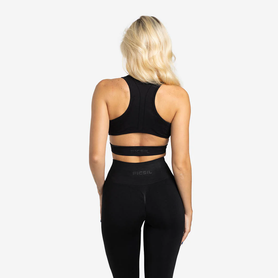 Sujetador Deportivo Tank con Cuello en V Seamless - Image 20