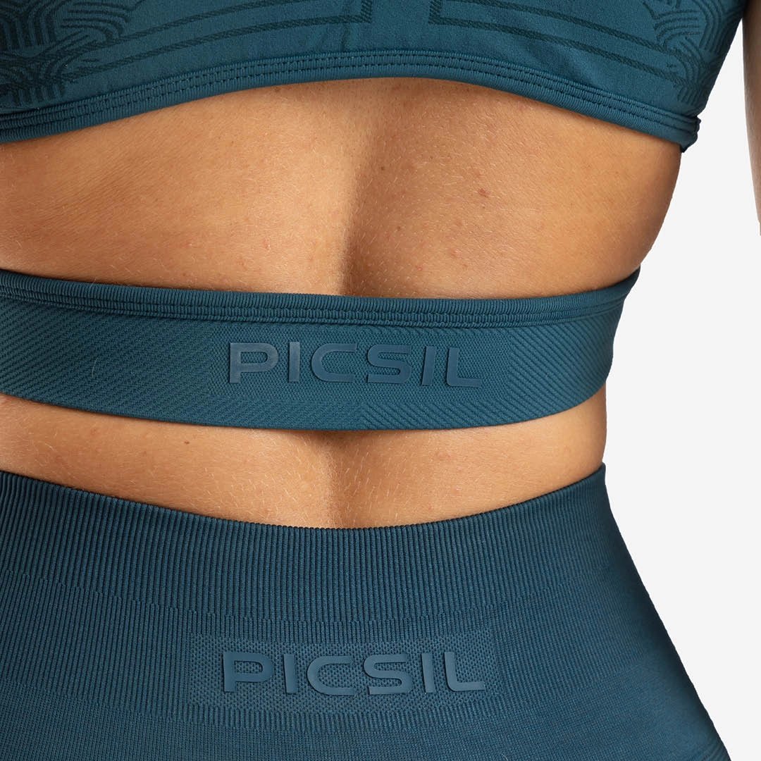 Sujetador Deportivo Tank con Cuello en V Seamless - Image 7