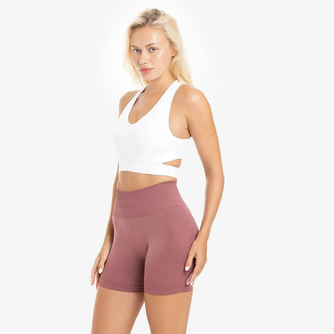 Sujetador Deportivo Tank con Cuello en V Seamless - Image 9