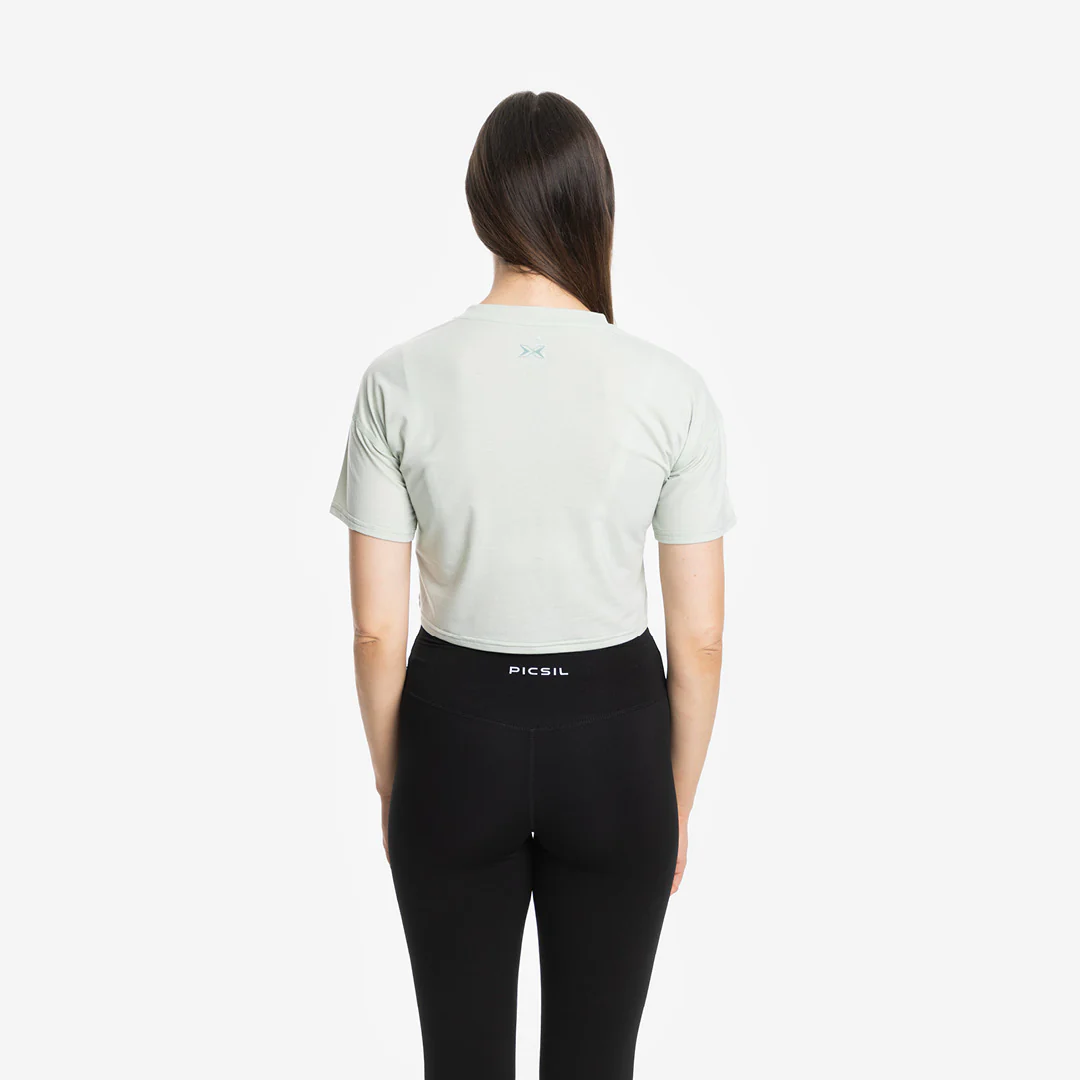 Camiseta Premium Crop Manga Corta Mujer - Image 2