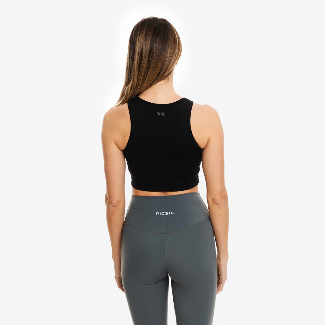 Camiseta Deporte para Mujer Ajustada Crop Top - Image 15
