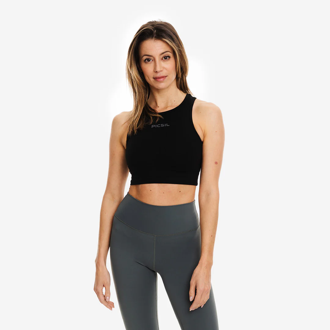 Camiseta Deporte para Mujer Ajustada Crop Top - Image 16
